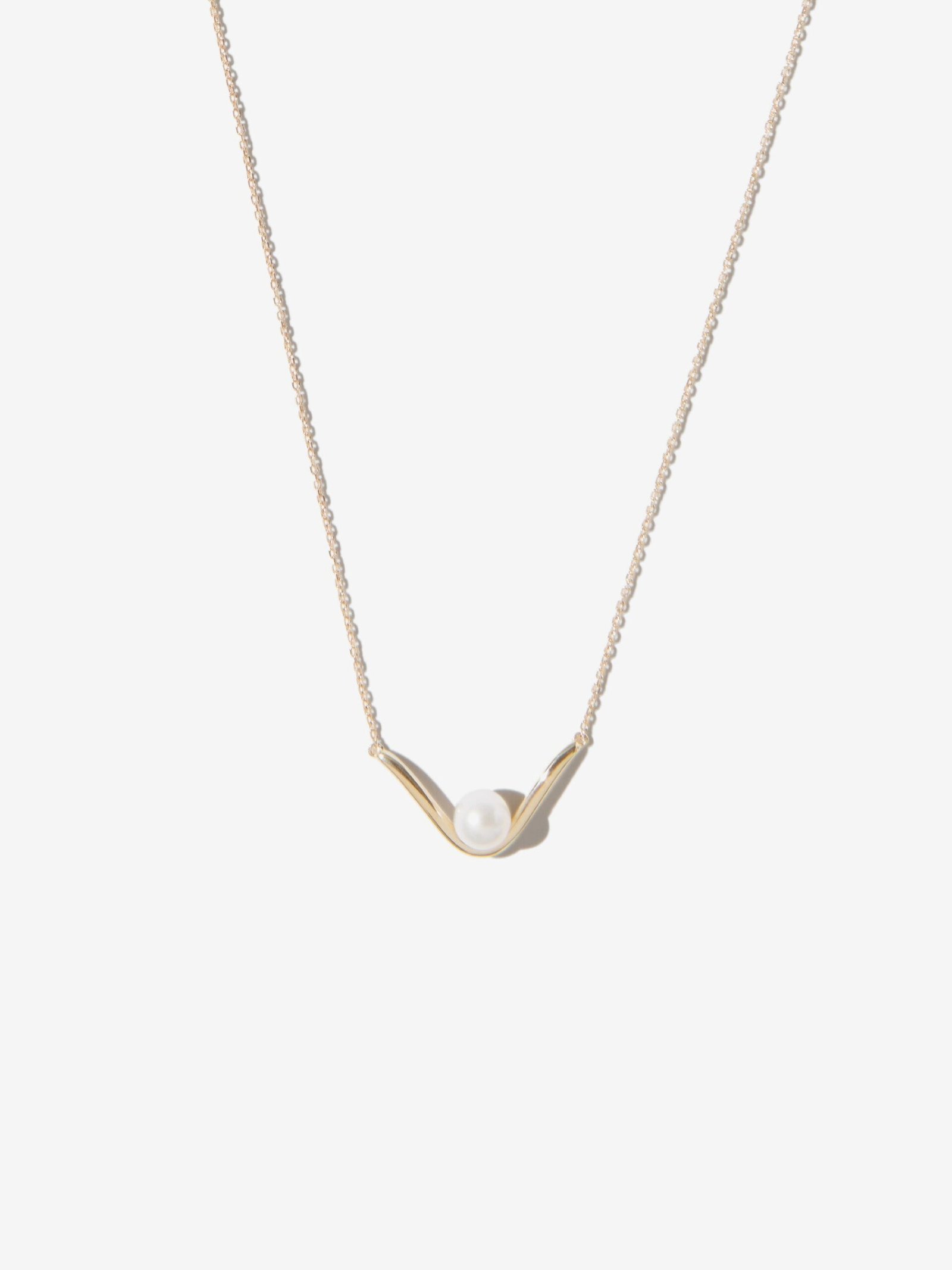 SBN315_A Luxury Custom Pearl Necklace, Small Niche French Design, Elegant High-End Clavicle Chain Jewelry - 图片 1